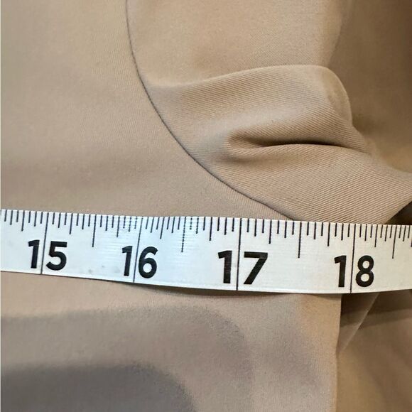 Old Navy Long Sleeve V-Neck Cropped Top Pullover Beige Layer Women's Size L - Picture 5 of 8